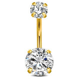 Zircon Belly Piercing Set Mixed Charm Styles_Cwmm9188