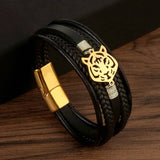 EUROPEAN AND AMERICAN LEATHER BRAIDED BRACELET_CWAJE1466