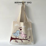 CARTOON BIRD KNITTED SHOULDER BAG HANDBAG_CWAB1540