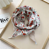 DOUBLE LAYERED DIAMOND PATTERN TWILLY SCARF_CWASC0854