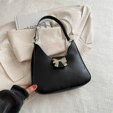 Fashionable Cute Sweet Bow Underarm Bag_Cwab3301