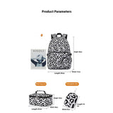 LEOPARD PRINT BACKPACKS FOR SCHOOL GIRLS LARGE_CWAB5501