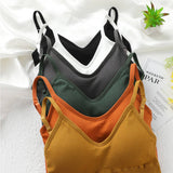 PLAIN SOLID COLOR BASIC TANK TOP WITH BUILT IN BRA_CWTTK0796