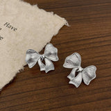 NEW SIMPLE TEMPERAMENT BOW EARRINGS FOR WOMEN_CWAJE3002