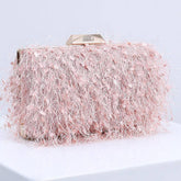 Women Fashion Chain Taseel Shoulder Bag Clutch Bag_Cwab0599