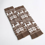 CHRISTMAS WINTER WARM LEGGINGS ELK PILE SOCKS_CWMS0762