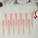 Cwmm10167_Christmas Tree Clear Icicle Hanging Ornament