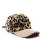 RETRO LEOPARD PRINT BASEBALL HAT FOR MEN AND WOMEN CWAH2170