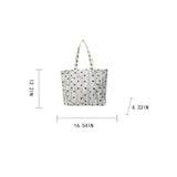 2024 New Textured Lettering Canvas Shoulder Bag_Cwab2693