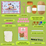 LAMB CROCHET DOLL MATERIAL KIT_CWMM1872