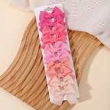 1 6 HANDMADE FABRIC BOW CLIPS FOR GIRLS_CWAHA6756