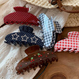 Leopard Bow Banana Clip Retro Hair Accessory_Cwaha07896