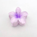 Cwasc1691_Fashion Claw Color Flower Hair Clip Shark Clip