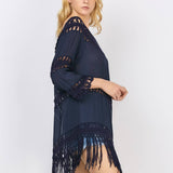 HOLLOW BEACH SUN PROTECTION SWIMSUIT COVER UP_CWMW0656