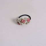CUTE FLORAL PEARL HAIR TIE FOR SWEET GIRLS_CWAHA6878