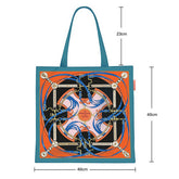 BELT CHAIN CANVAS TOTE BAG FOR WOMEN_CWAB5127