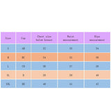 SEXY PUSH UP BIKINI SET SOLID COLOR SWIMSUIT_CWMW0169