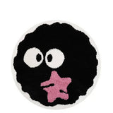 CUTE SOOT PLUSH ROUND RUG CARTOON FLOOR MAT_CWMM7510