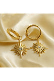 18K Gold Plated Stainless Steel Earrings_Cwaje0398