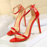 FASHION OPEN TOE WORD SANDALS HIGH HEELS_CWSHH0034
