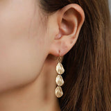 NEW UNIQUE TEXTURE NICHE EARRINGS FASHION SET_CWAJE2904