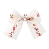 CHILDRENS LACE MESH BOW HAIRPIN_CWAHA2361