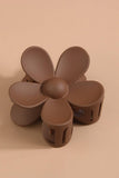 Cwaha0574_Flower Shark Claw Clip Hair Clip