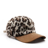 RETRO LEOPARD PRINT BASEBALL HAT FOR MEN AND WOMEN CWAH2170