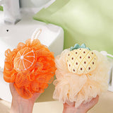 BATH POUF CUTE FRUIT BATH BALL FOAMING TENNIS BALL_CWMM3355