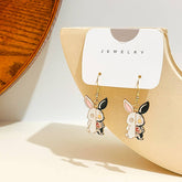 CARTOON HALLOWEEN FUNNY ANIMAL EARRINGS_CWAJE1841