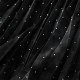 CHINESE STYLE PRINTED PLEATED SKIRT LONG SKIRT_CWBMS0313