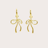 ALL MATCH FAIRY SWEET ZIRCON BOW EARRINGS_CWMM5511