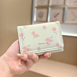 New Fresh Floral Mini 3-Fold Wallet_Cwab06260