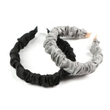 SIMPLE CRUMPLED PLEATED HEADBAND_CWAHA0984