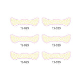 METALLIC FRECKLE FACE TATTOO STICKERS GOLD SILVER_CWMM8364