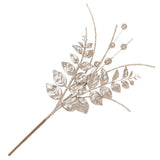 REALISTIC BERRY AND LEAF CHRISTMAS FLORAL PICK_CWMM9891