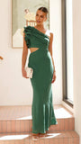 Stylish Slim-Fit Hollow-Out Waist Dress
