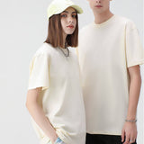 230G HEAVYWEIGHT COMBED COTTON T SHIRT BLANK OVERSIZED