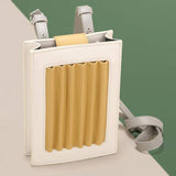 RETRO CONTRAST PLEATED SMALL SQUARE BAG_CWAB1903