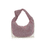 Fashionable Tassel High-End Rhinestone Evening Bag_Cwab3608