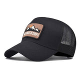 NEW MOUNTAIN PEAK MESH EMBROIDERED TRUCKER HATS_CWAH1358