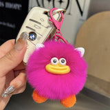 BIG MOUTH SMALL BRIQUETTE CAR KEYCHAIN PENDANT_CWMM2509