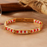 18K STAINLESS STEEL BEAD BRACELET_CWMM3736