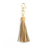 LEATHER FRINGE KEYCHAIN PU TASSEL BAG CHARM_CWAB5008