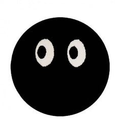 CUTE SOOT PLUSH ROUND RUG CARTOON FLOOR MAT_CWMM7510