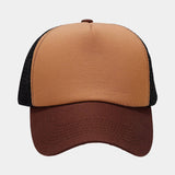 SPLICED LIGHT PANEL BREATHABLE BASEBALL CAP_CWAH1572