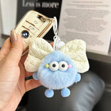 BOWKNOT SMALL BRIQUETTE BAG PENDANT CAR KEYCHAIN_CWMM2506