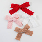 FELT PLUSH BOW RIBBON CHRISTMAS TREE HANGING DECOR_CWMM9795