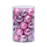 34PCS CHRISTMAS TREE ORNAMENTS BALL SET 4CM_CWMM9835