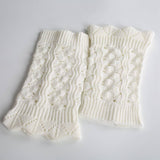 Warm Ballet Leggings High Elastic Stacked Socks_Cwms0749